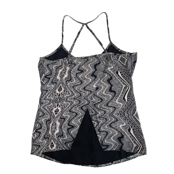 GUESS Sexy Adjustable Spaghetti Cami Tank Top Open Blouse SZ XS LAYERED FRONT - Picture 4 of 12